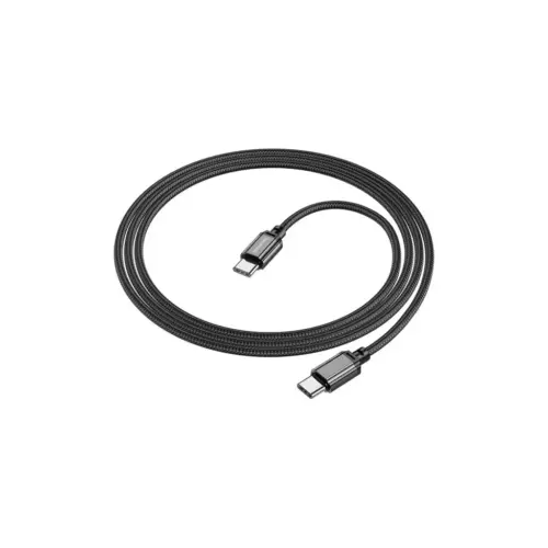 Дата кабель USB-C to USB-C 60W BX87 black BOROFONE (6974443389067) Дата кабель USB-C to USB-C 60W BX87 black BOROFONE (6974443389067)