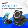 Зарядний пристрій Energizer 15W 3-in-1 magnetic wireless black (WCP307)
