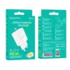Зарядний пристрій BOROFONE 1xUSB-C PD20W BA81A white (6941991108181)