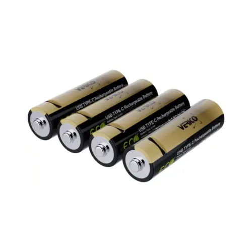 Акумулятор Verico AA USB Type-C 2220mAh/3330mWh-1.5V Li-ion 4шт./уп. (Loop Energy PRO) (1UDBT-A6WEAC-NN)