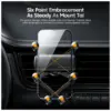 Універсальний автотримач Essager Tourist Gravity Car Mount Phone Holder Black (EZJZL-TR01)