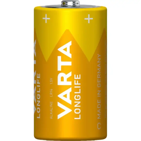 Батарейка Varta C (LR14) Longlife лужна * 2 (04114101422)