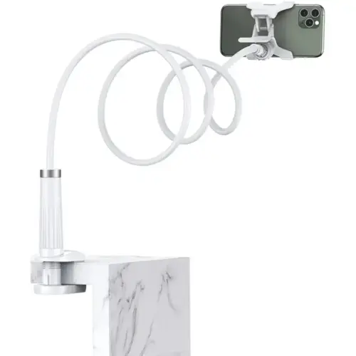 Тримач для смартфонів Ugreen LP113 Multifunction Phone Clip Stand White (30488)
