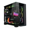 Кулер до корпусу Lian Li UNI Fan SL WIRELESS LCD 120-3, Black (G99.12SLLCD1W3B.00)