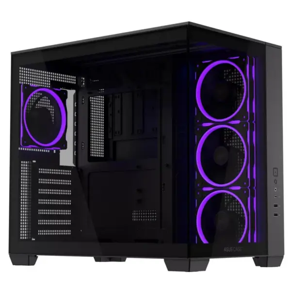Корпус для ПК ASUS A32 Plus Black Tempered Glass (90DC00S0-B19000)