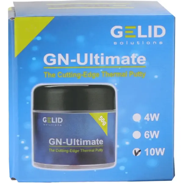 Термопаста Gelid Solutions GN-Ultimate 10W Thermal Putty 50g (TN-GN10-02)