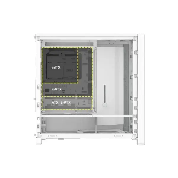 Корпус для ПК Corsair FRAME 4000D RS ARGB White (CC-9011297-WW)