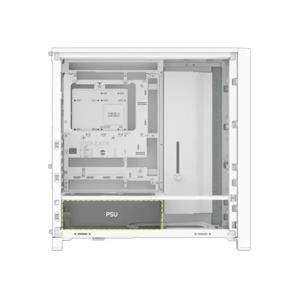 Корпус для ПК Corsair FRAME 4000D RS ARGB White (CC-9011297-WW)