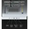 Корпус для ПК Corsair FRAME 4500X LX-R RGB Tempered Glass White (CC-9011317-WW)