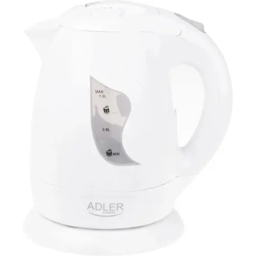 Електрочайник Adler AD 08 white