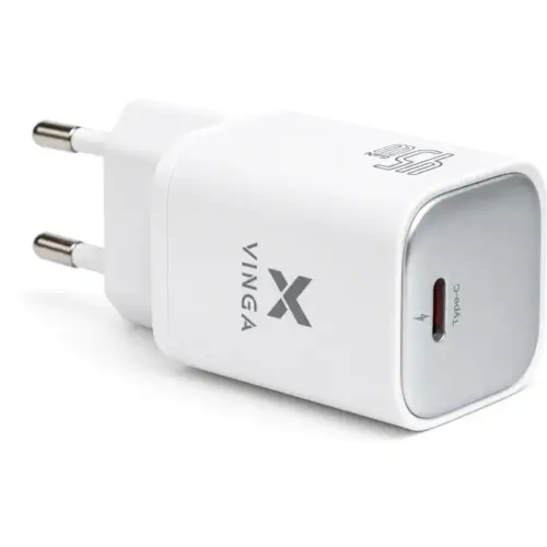 Зарядний пристрій Vinga USB-C PD PPS 45W (VCR45CB)