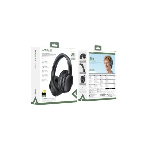 Навушники Acefast H10 Black (6974316284932)
