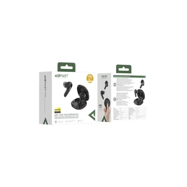 Навушники Acefast W3 ANC Black (6974316284796)