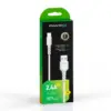 Дата кабель USB 2.0 AM to USB-C 1.0m 3A white Grand-X (PC-05W)