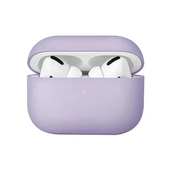 Чохол для навушників Uniq Lino AirPods Pro 2 gen Silicone Lilac lavender (8886463683569)