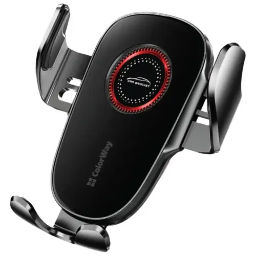 Універсальний автотримач ColorWay ClampSnap Holder Black (CW-CHMH19-BK)