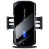 Універсальний автотримач ColorWay FlameGrip, автозажим, Wireless Charger 15W Black (CW-CHAW070Q-BK)
