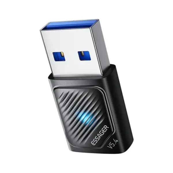 Bluetooth-адаптер Essager Freedom Bluetooth 5.4 Black (EBT54-JH01-P) Bluetooth-адаптер Essager Freedom Bluetooth 5.4 Black (EBT54-JH01-P)