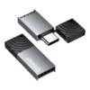 Зчитувач флеш-карт Essager USB-C + USB-A to Micro SD black (EDKTF-QW0G-P) Зчитувач флеш-карт Essager USB-C + USB-A to Micro SD black (EDKTF-QW0G-P)