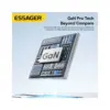 Зарядний пристрій Essager 3xUSB-C + 3xUSB-A 85W GaN black (EZC85W-SXB0G-Z)