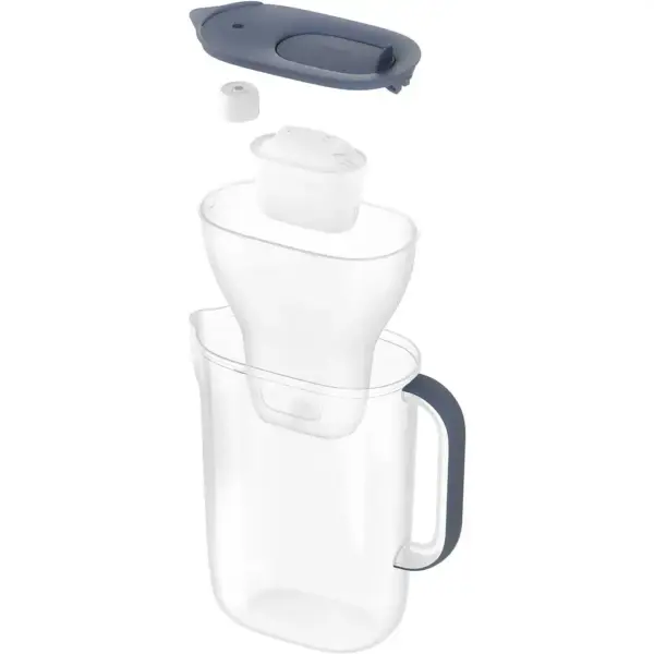 Фільтр-глечик Brita Style Essential XL MXPro 3.6л + 3 картриджа сіро-блакитний (1061060)
