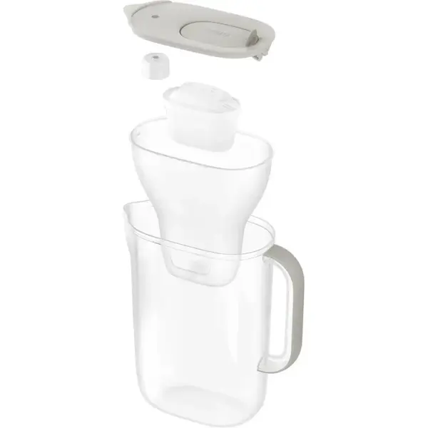 Фільтр-глечик Brita Style Essential XL MXPro 3.6л з картриджем пісочний (1061055)