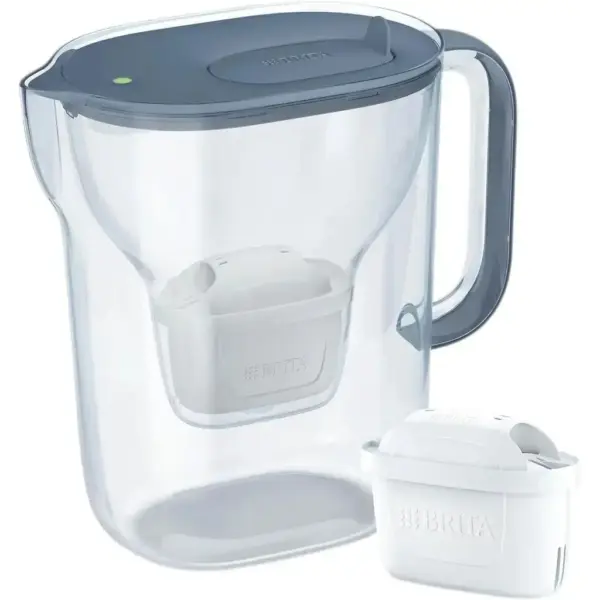 Фільтр-глечик Brita Style Essential XL MXPro 3.6л з картриджем сіро-блакитний (1061054)