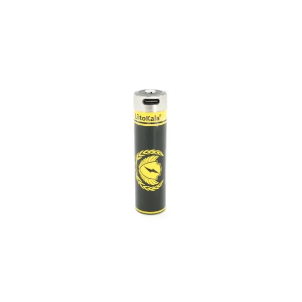 Акумулятор 18650 4000mah (3800-4000mah), 3.7V(2.75-4.2V), Type-C, 70.5*18.5mm Liitokala (USB-King4000)