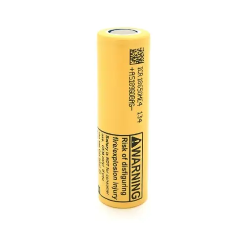 Акумулятор 18650 2500mAh, 35A, 4.2/3.7/2.5V, Yellow LG (LGDBHE41865 (LG HE4))