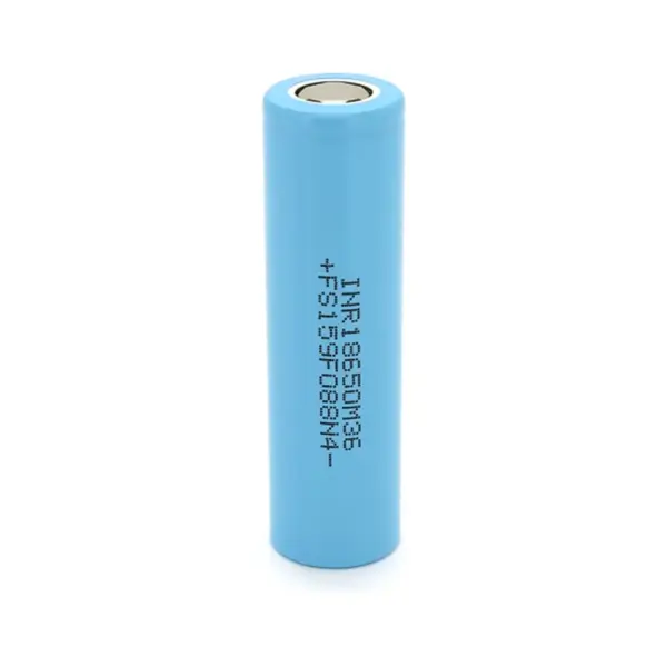 Акумулятор 18650 3450mAh, 10A, 4.2/3.63/2.5V, Cyan LG (LGDBM361865 (LG M36))