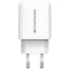 Зарядний пристрій Armorstandart 1xUSB-C + 1xUSB 25W GaN white (ARM89532)