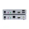 Адаптер HDMI extender 100m UHD 4K/60Hz CAT5E/6 + USB 2.0 Dtech (DT-7051)
