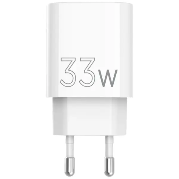 Зарядний пристрій Sigma 1xUSB-C PD33W + 1xUSB QC3.0 GaN X-power PS33-01 white (4827798527719)