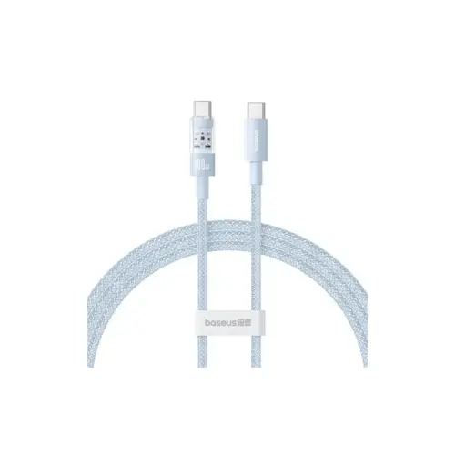 Дата кабель USB-C to USB-C 1.0m 100W blue Baseus (1167203)