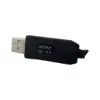 Кабель живлення USB to DC 5.5x2.1mm 9V 1.0m black Power Boost (1070990)