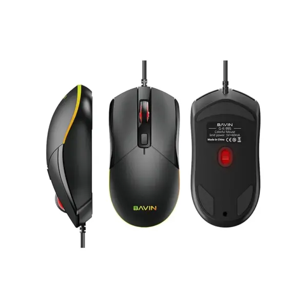 Мишка BAVIN G-K-995 RGB Optical USB DPI Black (G-K-995-BK)