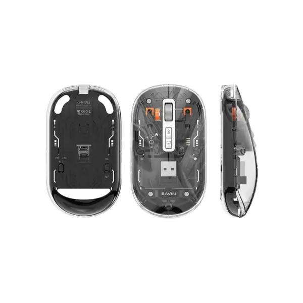 Мишка BAVIN G-K-993 Wireless/Bluetooth Black (G-K-993-BK) Мишка BAVIN G-K-993 Wireless/Bluetooth Black (G-K-993-BK)