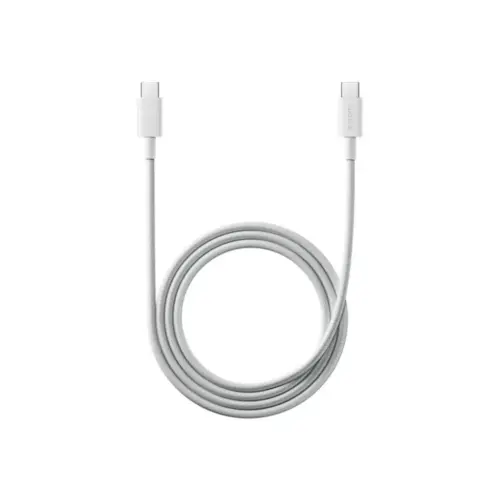 Дата кабель USB-C to USB-C 1.0m 6A braided white Xiaomi (1169403)