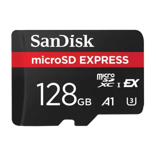 Карта пам'яті SanDisk 128GB microSDXC class 10 UHS-I U3 A1 Express (SDSQXFN-128G-GN4NN) Карта пам'яті SanDisk 128GB microSDXC class 10 UHS-I U3 A1 Express (SDSQXFN-128G-GN4NN)