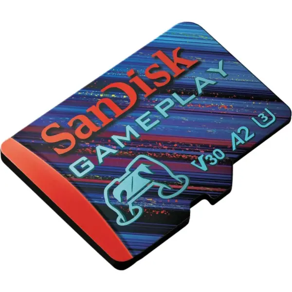 Карта пам'яті SanDisk 128GB microSD class 10 UHS-I U3 V30 A2 GamePlay (SDSQXAA-128G-GN6XN) Карта пам'яті SanDisk 128GB microSD class 10 UHS-I U3 V30 A2 GamePlay (SDSQXAA-128G-GN6XN)