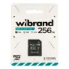 Карта пам'яті Wibrand 256GB microSD class 10 UHS-I U3 (WICDHU3/256GB-A)