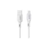 Дата кабель USB 2.0 AM to Lightning 1.0m 2.4A white Choetech (XAL-0003-WH-V2)