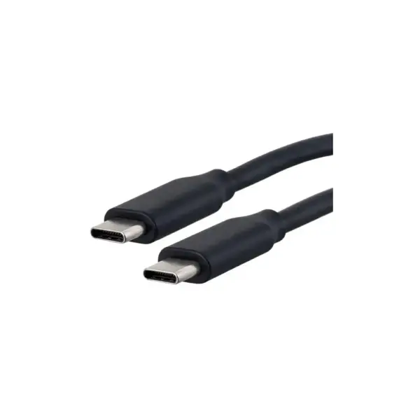 Дата кабель USB-C to USB-C 1.0m 60W black Kingda (KD-UCUC3002-1m)