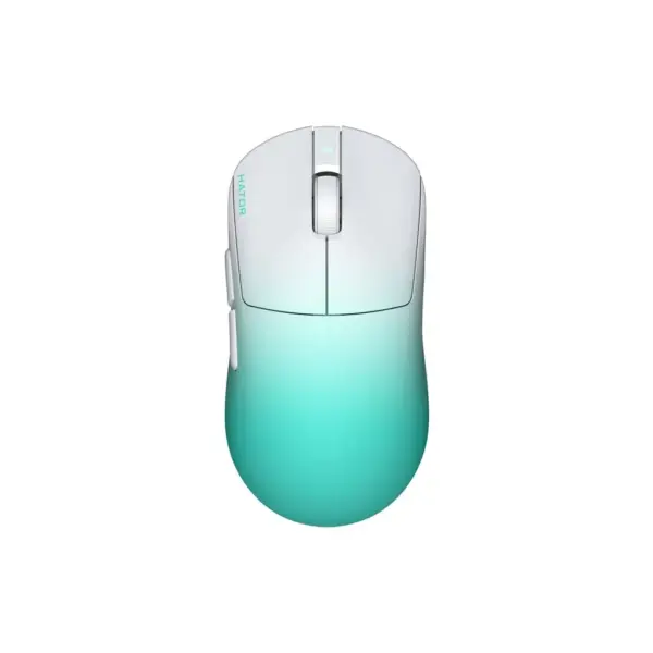 Мишка Hator Quasar 3 Ultima 8K Wireless/Bluetooth/USB White/Mint (HTM761)