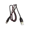 Дата кабель USB 2.0 AM to USB-C 1.0m 2.4A black XoKo (XK-CTC-005-BK)