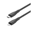 Дата кабель USB-C to Lightning 2.0m PD30W textured PVC black ColorWay (CW-CBPDCL095-BK) Дата кабель USB-C to Lightning 2.0m PD30W textured PVC black ColorWay (CW-CBPDCL095-BK)