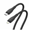 Дата кабель USB-C to Lightning 2.0m PD30W textured PVC black ColorWay (CW-CBPDCL095-BK) Дата кабель USB-C to Lightning 2.0m PD30W textured PVC black ColorWay (CW-CBPDCL095-BK)