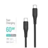 Дата кабель USB-C to USB-C 2.0m 3A 60W textured PVC black ColorWay (CW-CBPDCC095-BK) Дата кабель USB-C to USB-C 2.0m 3A 60W textured PVC black ColorWay (CW-CBPDCC095-BK)