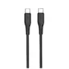 Дата кабель USB-C to USB-C 2.0m 3A 60W textured PVC black ColorWay (CW-CBPDCC095-BK) Дата кабель USB-C to USB-C 2.0m 3A 60W textured PVC black ColorWay (CW-CBPDCC095-BK)