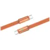 Дата кабель USB-C to USB-C 1.0m 5A 100W ultra-thin orange ColorWay (CW-CBPDCC100-OR) Дата кабель USB-C to USB-C 1.0m 5A 100W ultra-thin orange ColorWay (CW-CBPDCC100-OR)
